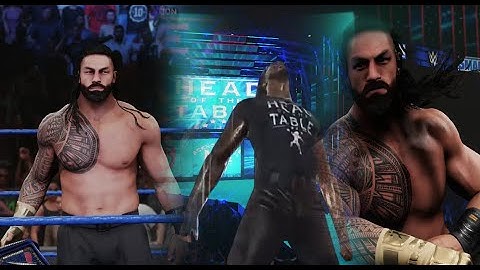Roman Reigns Updated Model Look,Gfx And Statue Mod