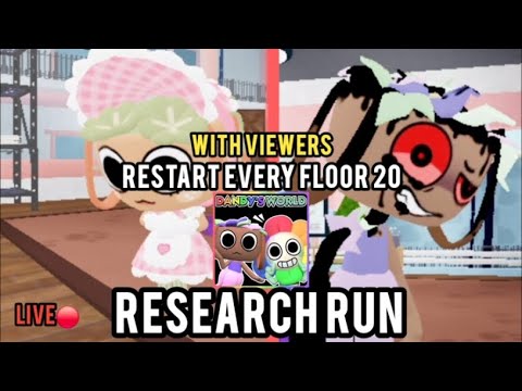 research run with viewers on the new update in dandys World - YouTube