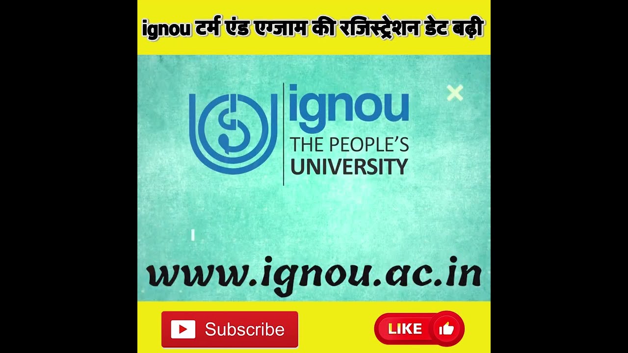 Ignou term exam date || ignou date badhi || Student Helpline Zone