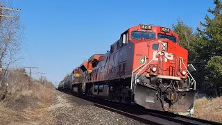 (Quick Grab) [CP 8210W leading with a RARE K3HA horn and KCS trailing on CPKC Train 231] (04/09/26)