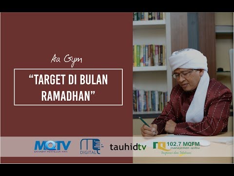 Aa Gym - MQ Pagi "Target Di Bulan Ramadhan"