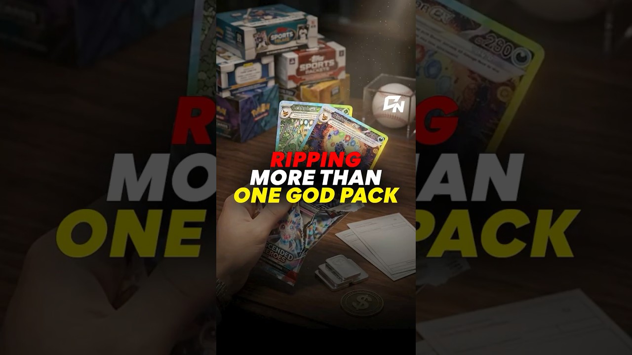 He missed out on a $3,300 Pokemon God Pack! 🤦♂️