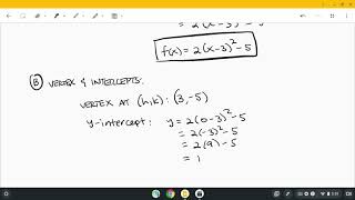Math 130 3 1 Part 1 of 2 Quadratic Functions and Models