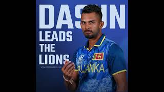 Captain Shanaka leads the Lions! #SriLankaCricket #DasunShanaka