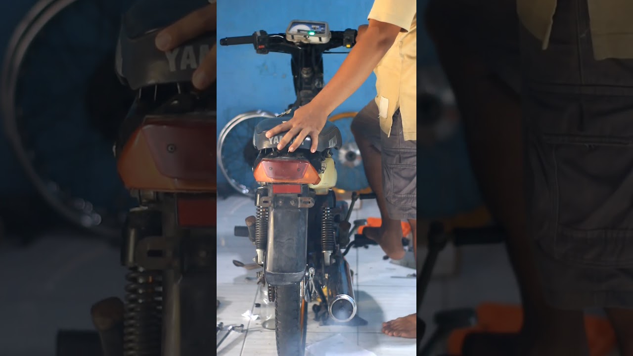 Suara khas yamaha sigma 2 tak yang menggetarkan!! para pecinta motor 2 tak th 90an 