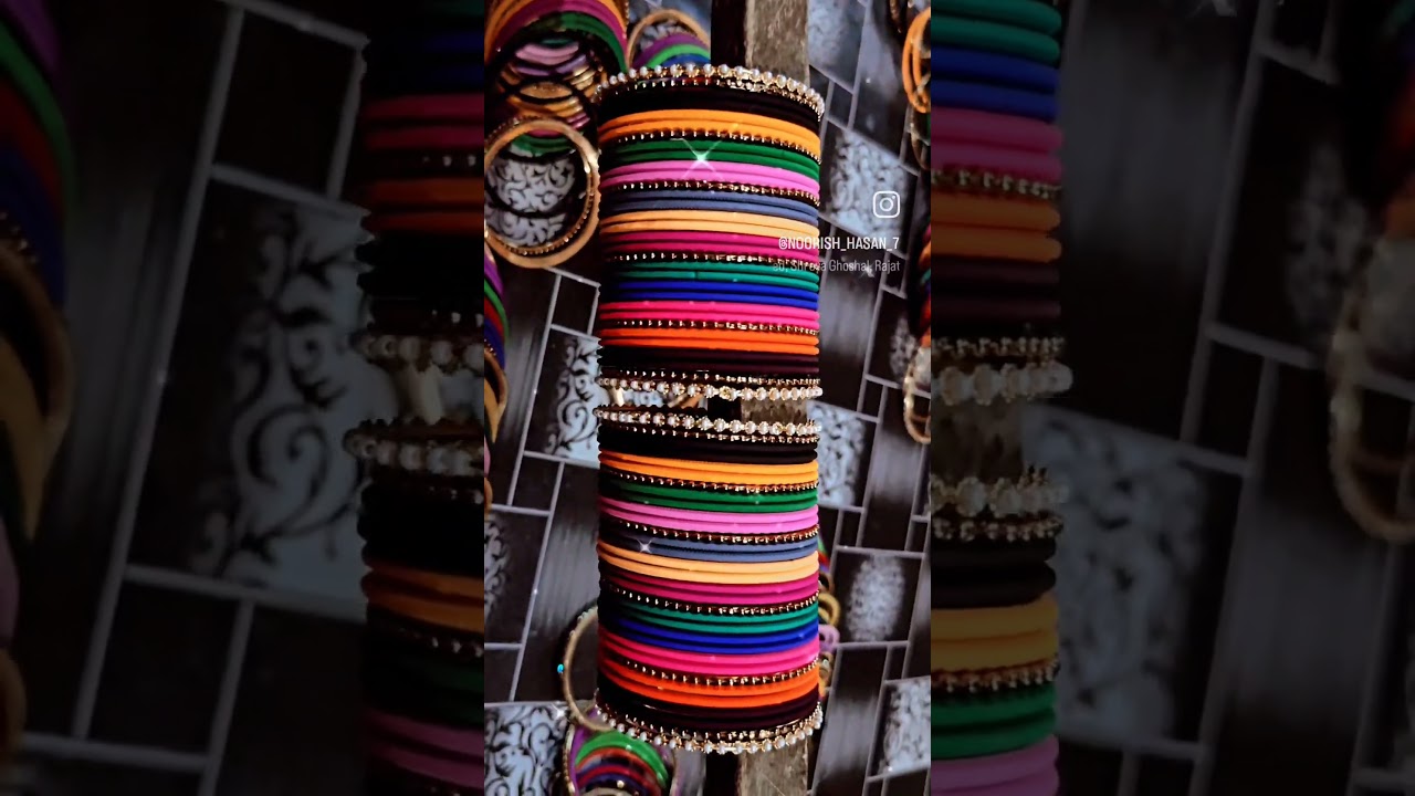 Metal Mix Colours Matching Bangles Set | Metal Bangles | Multi Colours Bangles
