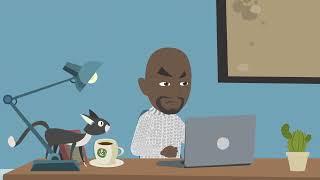 Security tips for working remotely-Call center Animated Explainer Video | 2d animation