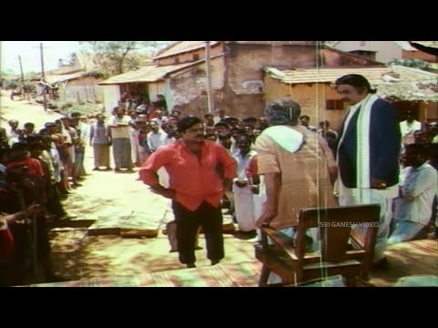 Ambarish Takes Revenge On Vajramuni's Son In Village Panchayat | Mandyada Gandu Kannada Movie Scene