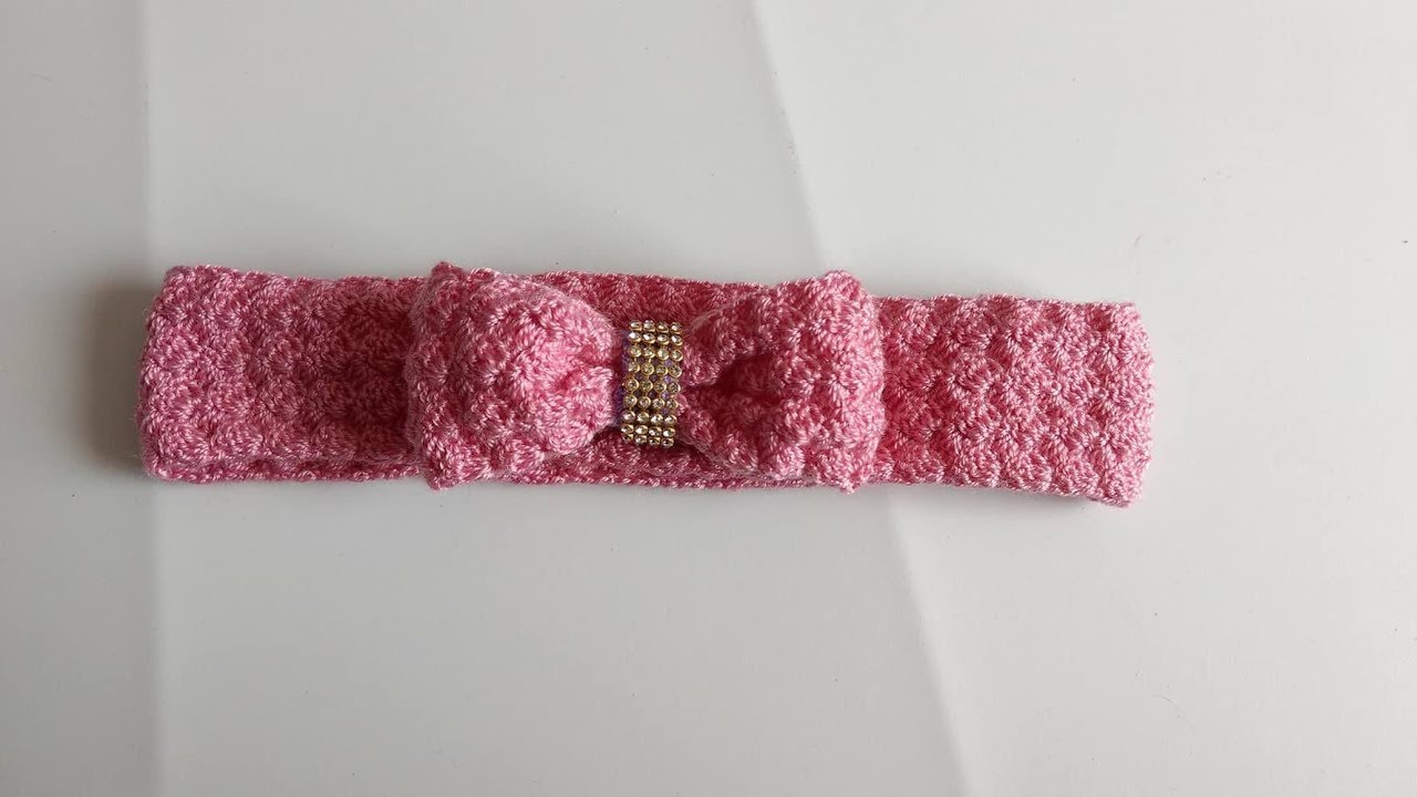 crochet: Diadema, vincha, banda, tiara para el cabello a crochet manualidades de animales