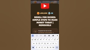 Resell And Riches: Simple Steps To Make Money Today | MemeGirls || MemeFi Code