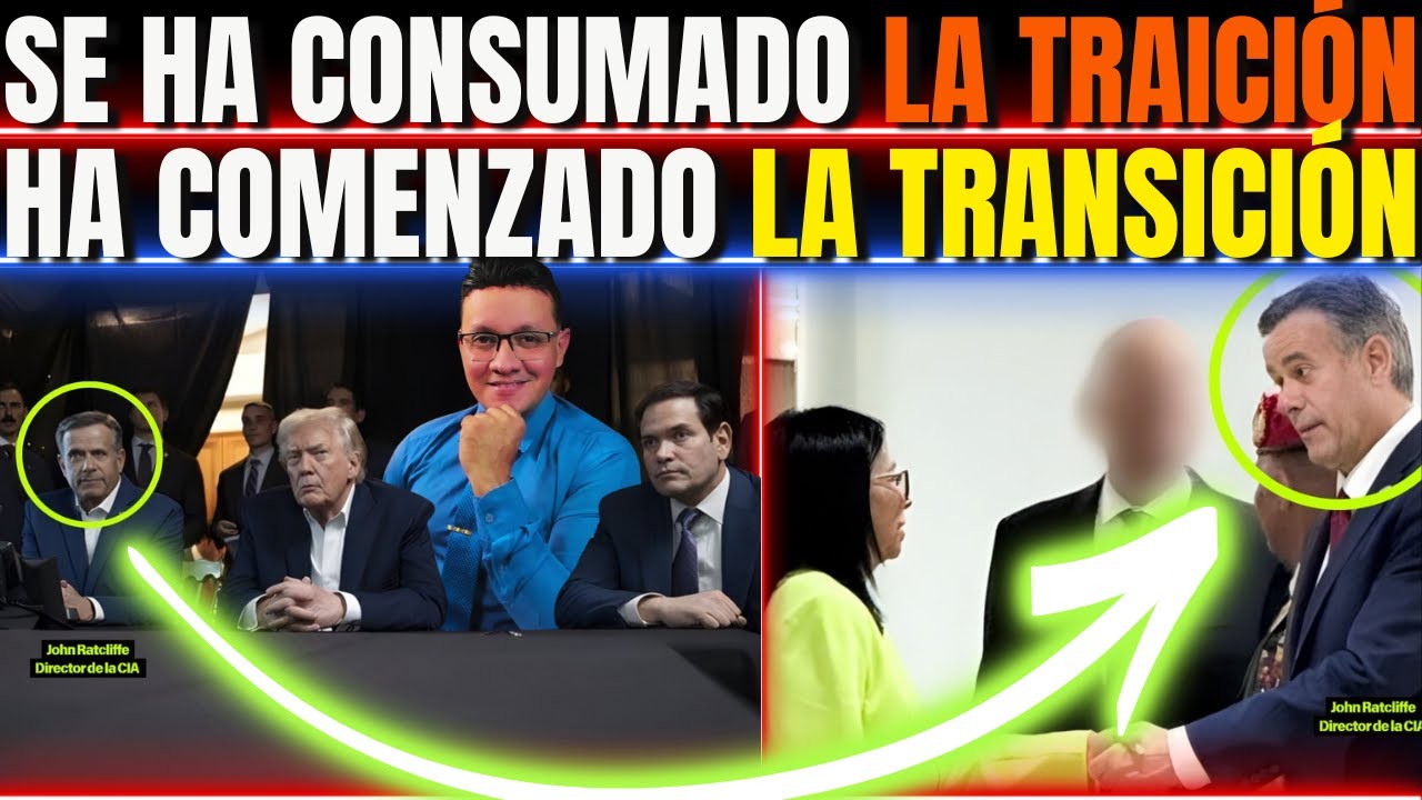 🚨¿TRAIDORES NUNCA? DELCY ESTRECHA RELACIONES CON DIRECTOR DE LA CIA EL MISMO QUE CAPTURÓ A MADURO.
