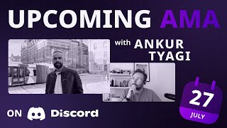 Upcoming AMA: Technical writing for developers with Ankur Tyagi