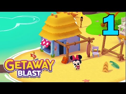 Disney Getaway Blast Walkthrough Gameplay - Android/iOS - Part 1