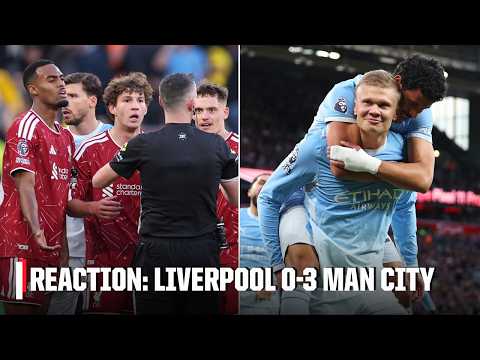 ‘GET AI TO REFEREE!’ 🤖😡 Liverpool’s red card has Nicol fuming as Man City win | ESPN FC