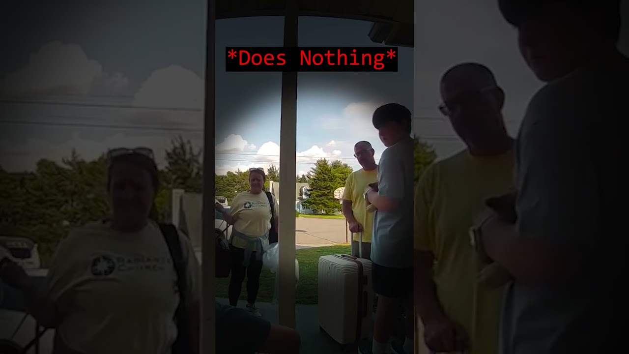 Dad Watches His Kid Fall And Does Nothing