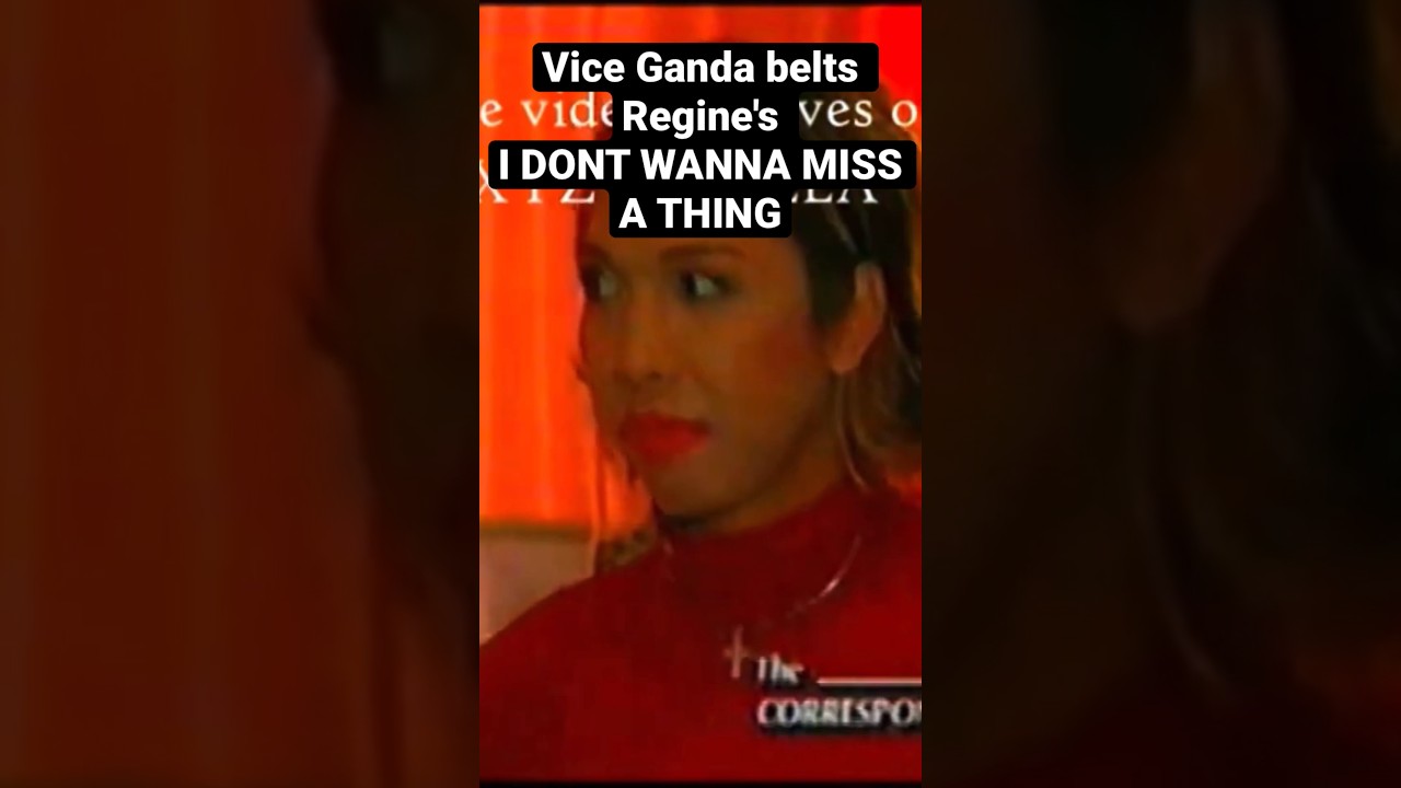 Vice Ganda birit ala Songbird Regine Velasquez