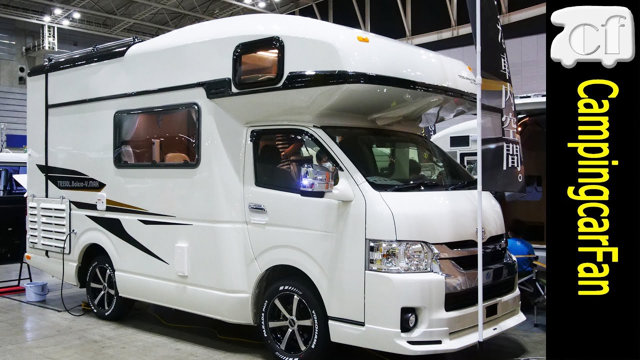 8 selected Japanese Motorhome based on Toyota Hiace wide body