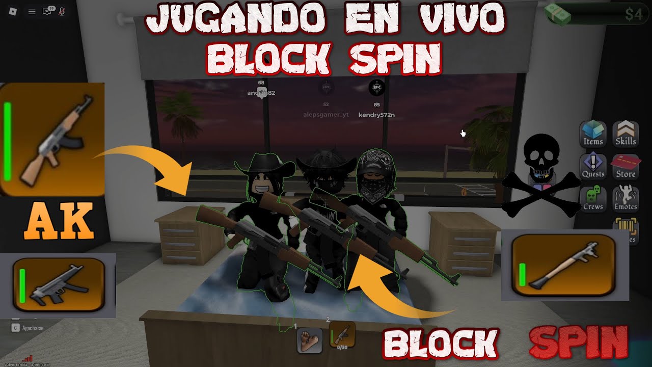 🔴JUGANDO EN VIVO🔥 TENGO EL PLUS🤯BLOCK SPIN FARMEANDO Y INTENTANDO ...