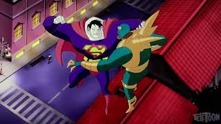 Justice League Unlimited: Battle for Earth (with Terminator music)