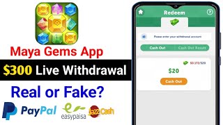Maya Gems App Real Or Fake | Maya Gems App Withdrawal | Maya Gems App Payment Proof screenshot 5
