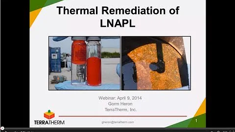 Thermal Remediation of LNAPL