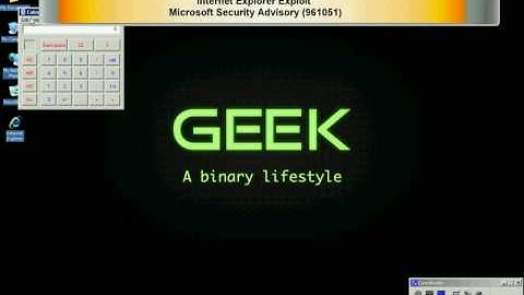 Internet Explorer Exploit Education