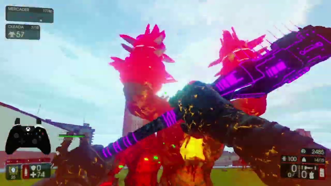 Killing Floor 2 KF-Construct Joystick Xbox Berserker Hemoclobber HRG Incision