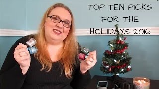 Nail Talk - Top Ten Picks for the Holidays 2016