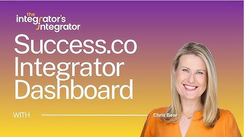Success.co Integrator Dashboard Walkthrough | EOS® Meeting Health & Accountability