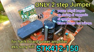 STK412-150 Sony MHC DX8,MHC - VX88 board Amplifier / Simple Hack