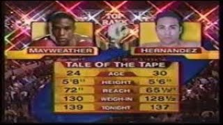 Carlos Famoso Hernandez vs Floyd Mayweather Jr Superpluma CMB Van Andel Arena (Michigan) 26/05/2001
