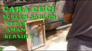 Tutorial Cara Memberan Screen Sablon Plastisol Ala Pagerkaos