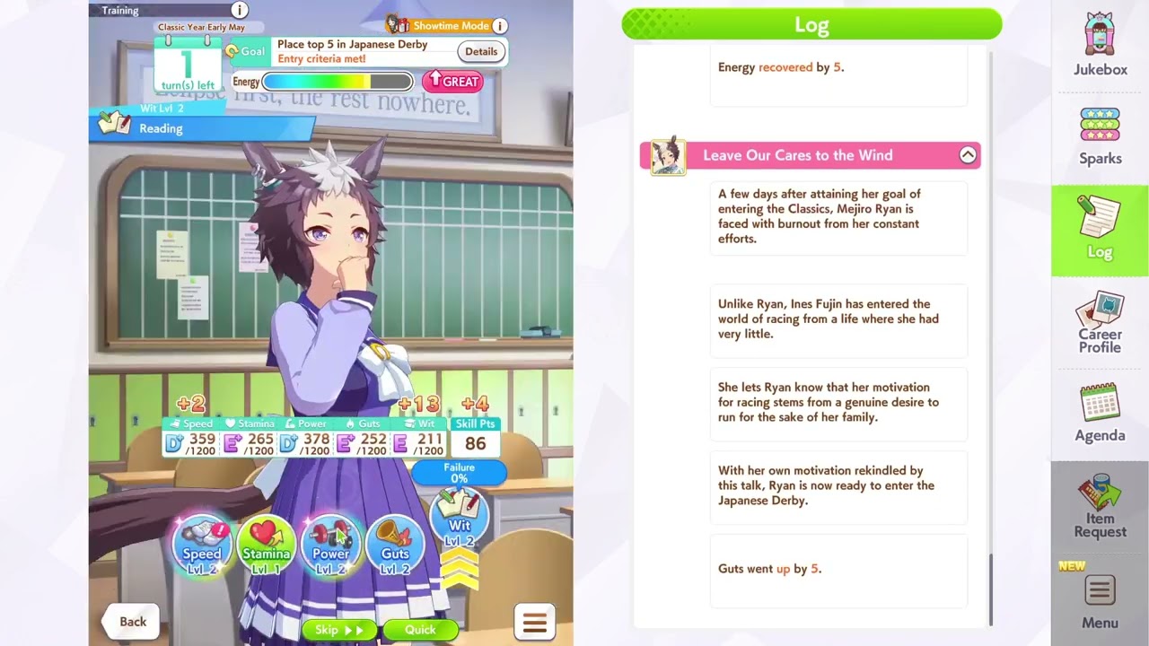 Hit the Skills But Failed the Inherit |Ryan| Umamusume:PrettyDerby DiscordBanForPostingOnFindFriend