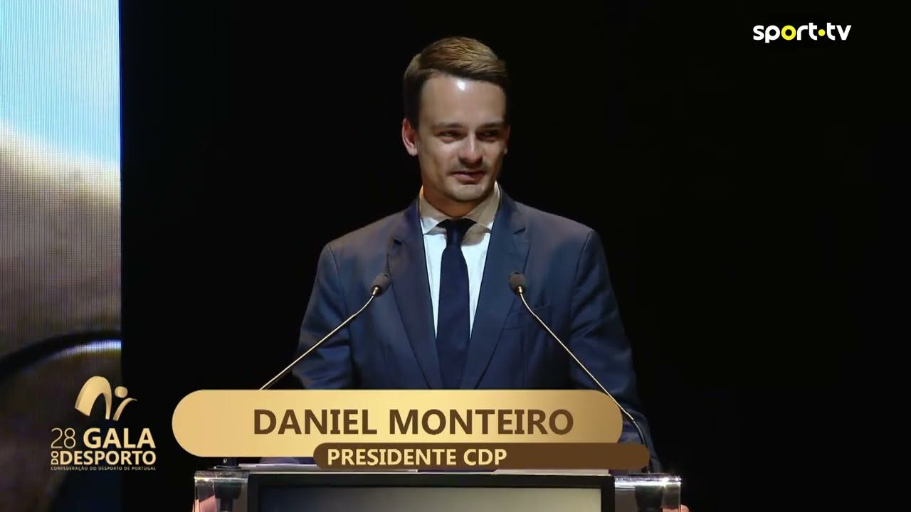 Intervenção de Daniel Monteiro, presidente da Confederação do Desporto de Portugal