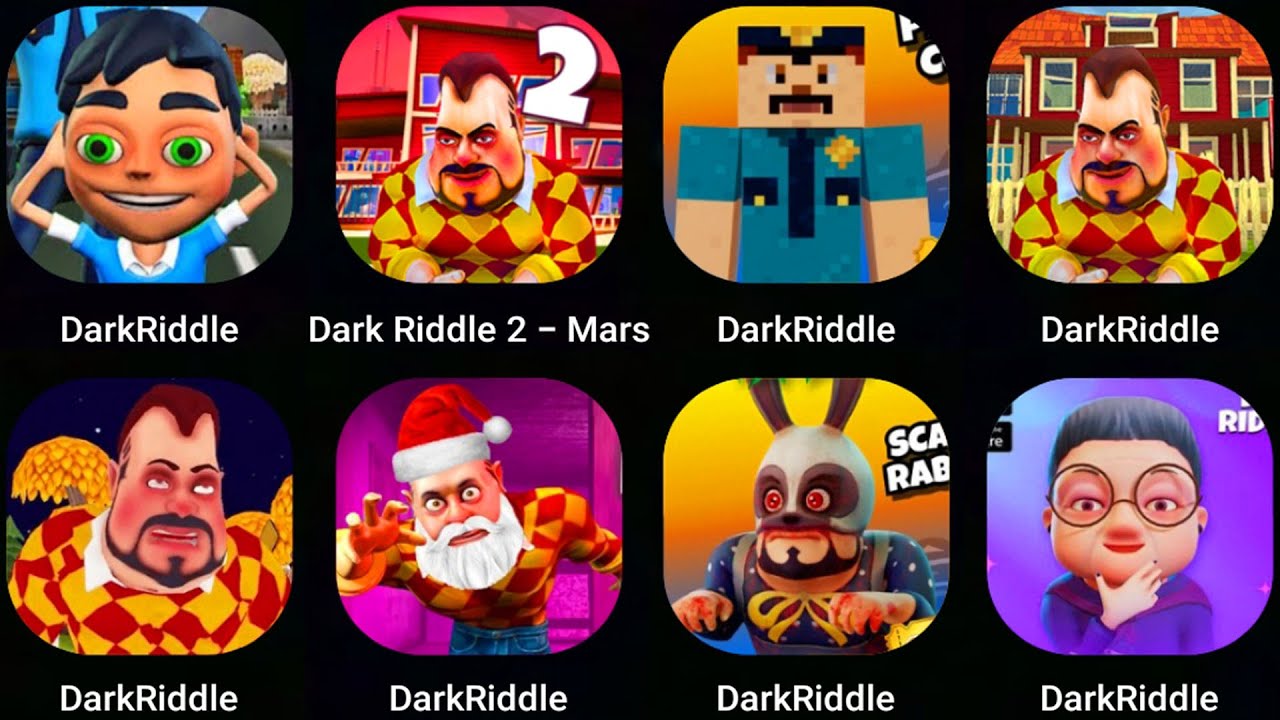 Dark Riddle 2-Mars vs Dark Riddle 3-Story Game Play Part 6 - YouTube