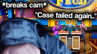 CaseOh Breaks His Setup Playing Family Feud