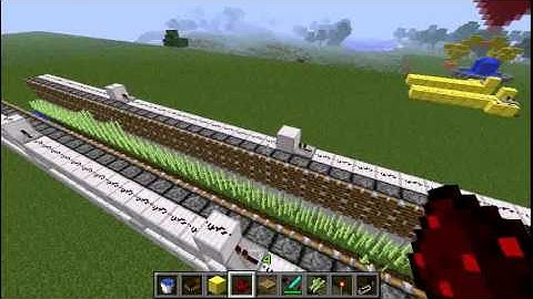 Minecraft Automatic Reed Farm Tutorial