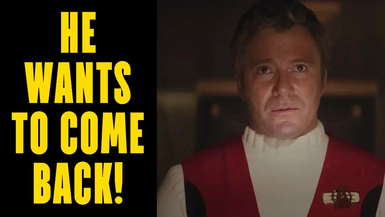 William Shatner Talks RETURNING As Captain Kirk For A New Star Trek!