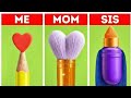 HARİKA SANAT HİLELERİ VE KENDİN YAP EL SANATLARI || 123 GO! SCHOOL'dan Kolay Boyama