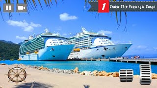 Cruise Ship Driving Simulator Ship Games 2021 Real Cruise Ship Driving Simulator 2021 Android Gamepl screenshot 5