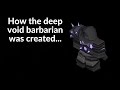 How the Deep Void Barbarian was created in roblox bedwars
