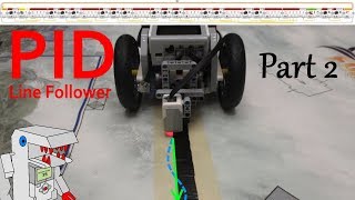 PID Line Follower for EV3 (Part 2) - K Values and How to Improve Performance