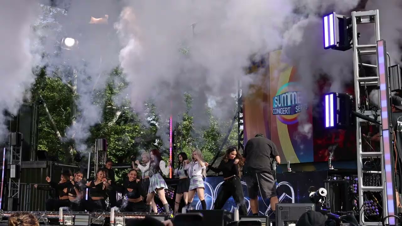 에스파 # Black Mamba # 뉴욕 콘서트 4k# Aespa New York Concert # Central Park