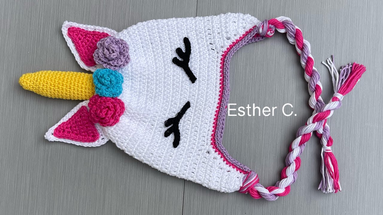Free Pattern: Crochet Unicorn Hat!