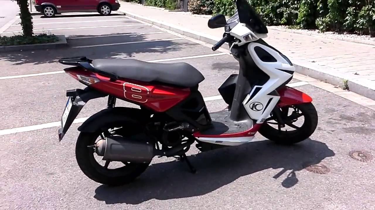 Kymco Super 8 50 2T YouTube