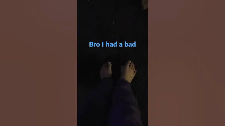 had a bad day
