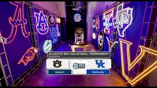 2025 Kentucky Volleyball - SEC Tournament Quarterfinals - Kentucky vs Auburn