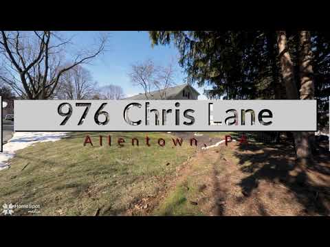 976 Chris Ln, Allentown, PA home video tour