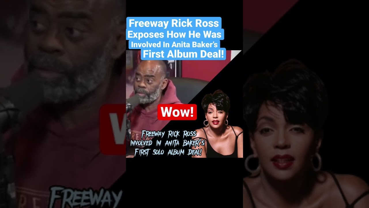 Рик Росс из Freeway рассказал, как он участвовал в первой сольной сделке Аниты Бейкер! 