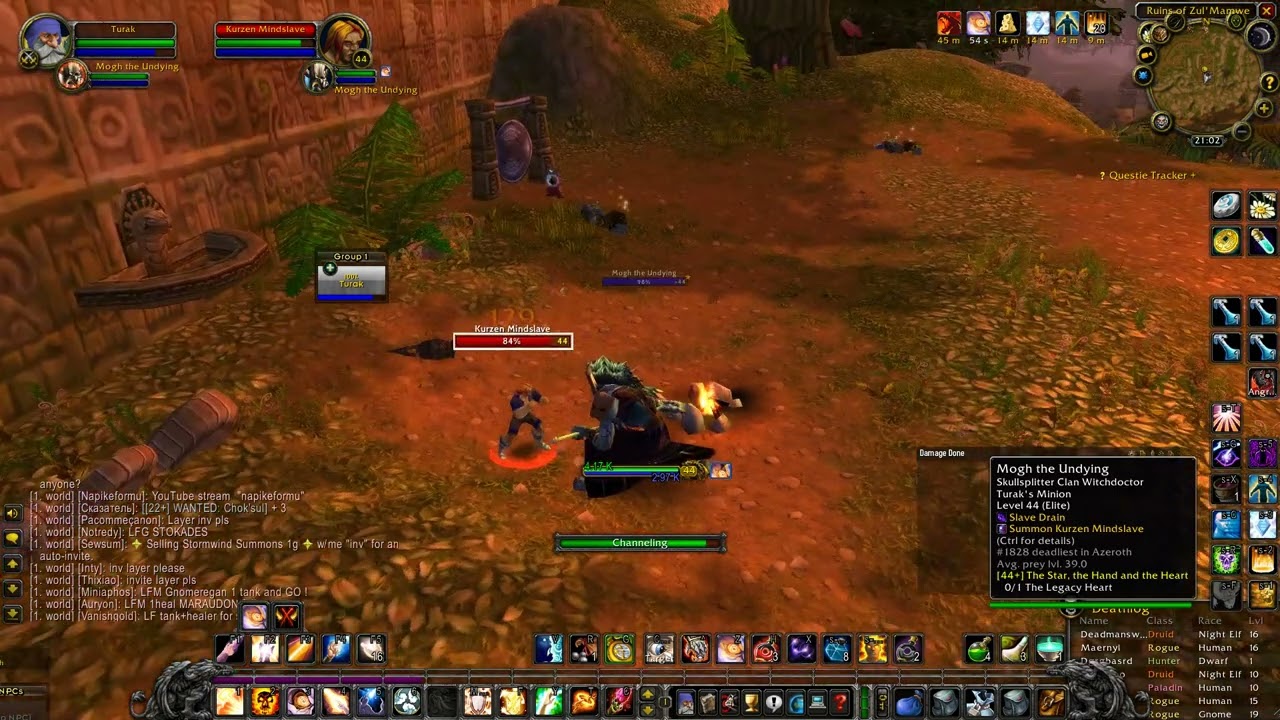 LvL 46 Disc Priest Mogh the Undying Hardcore WoW